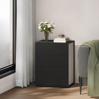 Superfast Toolless Assembly Nightstand - Black