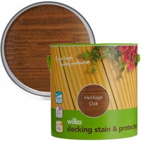 Anti Slip Decking Stain and Protector 2.5L - Heritage Oak
