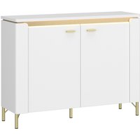Lazio Sideboard with LED Strip - White / 0