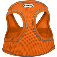 HugglePets Step In Air Mesh Dog Harness - Purple, Large - Orange / X Small