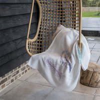Feathers Blanket - Purple
