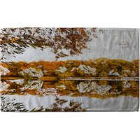 Autumn Lake Stylish KitchenTowel - Orange