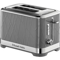 2 Slice Structure Toaster Grey - Grey