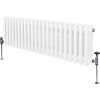 Traditional Column Radiators - White / 10cm / 30cm / 119cm
