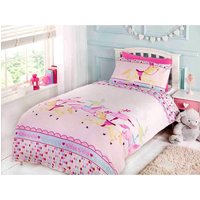 Show Time Polycotton Duvet With Pillowcase - Multicolor