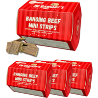 Mr Barnaby's Banging Beef Mini Strips Dog Treats - N/A / 4