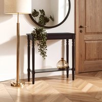 Heritage Black Console Table - Black