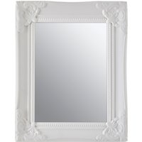 Maren Ornate Medium 6In X 8In Photo Frame - White