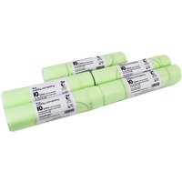 Caddy Company 10 Litre Tie Handle Compostable Food Waste Bin Bags - Green / 5