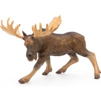 PAPO Wild Animal Kingdom Moose Toy Figure - Brown