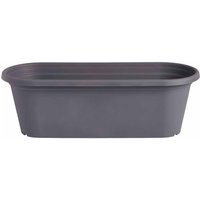 Wilko Clever Pots Plant Pot Trough - Charcoal / Medium