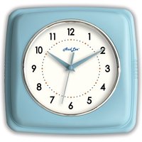 Retro Indoor Wall Clock - Pastel Blue