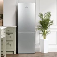 144cm Willow Freestanding Fridge Freezer - silver