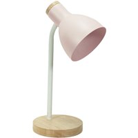 Woody Adjustable Desk Table Lamp - Blush / Bulb Included