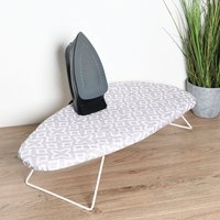 My Laundry Tabletop Ironing Board - Grey and White