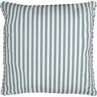 Claudia Floral Outdoor Cushion Cover - Duck Egg Blue