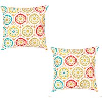 Water Resistant Garden Outdoor Printed Scatter Cushion - Samarkand / 2