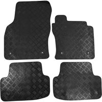 Rubber Car Mats Fit For VW Golf Mk8 (2019 Onwards) - Black