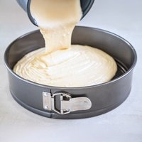 MasterClass Non-Stick 25cm Loose Base Spring Form Cake Pan - Grey