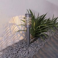 Pack of 6 Solar Sienna Stake Lights - Grey