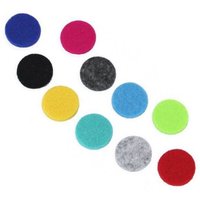 Aromatherapy Jewellery Spare Packs of 10mm Pads MultiColor - Multicolor