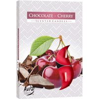 Set of 6 Scentedights Chocolate Sour Cherry Chocolate - Chocolate