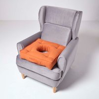 Terracotta Pressure Relief Armchair Booster Cushion - Terracotta