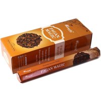 Aromatika Charcoal Free Hex Incense, Pagan Magic Scent for Rituals, Meditation - Brown