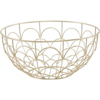 Emery Hanging Fruit Basket - Gold