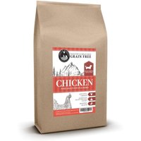 Skye & Murphy Grain Free Chicken Small Breed Adult Dog Dry Food 2kg - Brown / 2kg