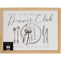 Dinner Club Lap Tray - White