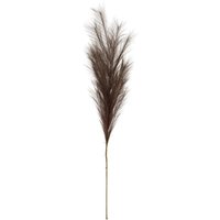 Lemon Pavilion Furniture and Decor Faux Pampas Grass Stem Artificial Plant - L30 x W30 x H85 cm - Grey