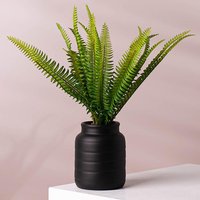 Black Vase Planter - Black