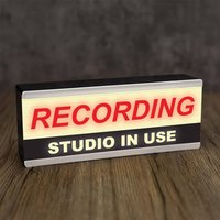Light Up Room Sign Studio - Cream