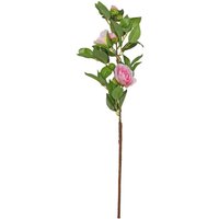 Artificial Camellia Spray 58cm - Pink