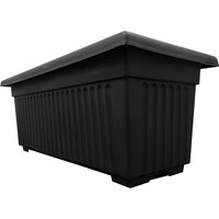 1 x Weather Resistant Slate Grey Sovereign Trough 70cm Planter For Outdoors - Slate Grey