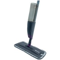 CALITEK Floor Mop Microfibre Spray with 2 Reusable Pads - grey
