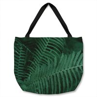 Plants background. Biophilia trend Designer Tote bag - Green