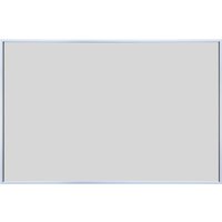 Silver Aluminium Edged Wall Mirror - Silver