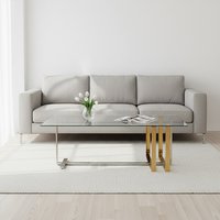 Alvea Silver and Gold Coffee Table - Gold