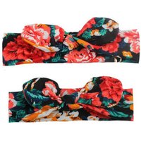 Mother and Daughter Matching Hair Bands - Red
