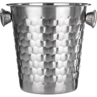 Honey Bee Wine Cooler With Stainless Steel Handles - Silver