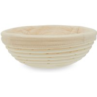 Smith Rattan Round Bread Proofing Basket - Cream