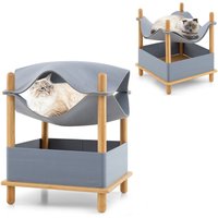 2-Tier Cat Tree - Grey