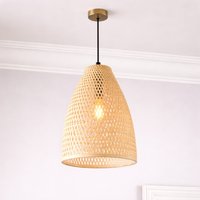 CGC Calista Bamboo Easy Fit Hand Made Lampshade - Bamboo