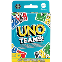 Uno Teams Card Game - Aqua