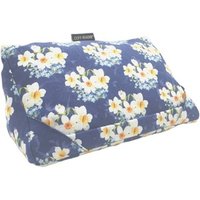 Tablet Cushion - Floral - Blue