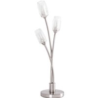 Macti Table Lamp - Satin Nickel