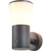 Litecraft, Altair Outdoor Wall Light with Photocell Sensor - Anthracite Litecraft, Altair Outdoor Wall Light with Photocell Sensor - Anthracite