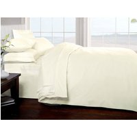 Egyptian Combed Cotton Duvet Cover - Neutral / Single
